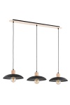 Lampa wisząca KOBE 3 BLACK - Emibig
