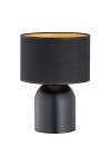 Lampka biurkowa ASPEN LN1 BLACK/GOLD - Emibig