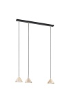 Lampa wisząca ELIT 3 BL GOLD - Emibig