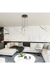 Lampa wisząca ELIT 4 PREMIUM GOLD - Emibig