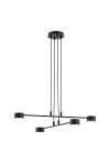 Lampa wisząca MODUS 4 BLACK - Emibig