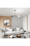 Lampa sufitowa HERMES 2 BLACK - Emibig