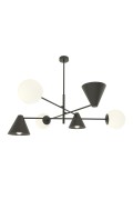 Lampa sufitowa HERMES 6 BLACK