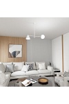 Lampa sufitowa HERMES 2 WHITE - Emibig