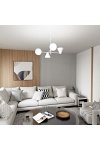 Lampa sufitowa HERMES 4 WHITE - Emibig