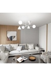 Lampa sufitowa HERMES 6 WHITE - Emibig