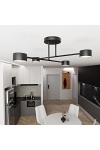 Lampa sufitowa HALO 4 BLACK - Emibig