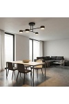 Lampa sufitowa HALO 4 BLACK - Emibig