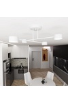 Lampa sufitowa HALO 4 WHITE - Emibig