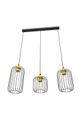 Lampa wisząca VANDER 3 BL GOLD