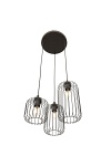 Lampa wisząca VANDER 3PREM BL - Emibig