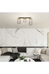 Lampa sufitowa BARN 3 BL GOLD - Emibig