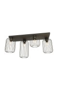 Lampa sufitowa BARN 4 BL