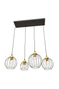 Lampa wisząca NANDO 4 BL GOLD