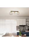 Lampa sufitowa NEST 3 BL GOLD - Emibig