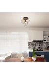 Lampa sufitowa NEST 3PREM BL GOLD - Emibig