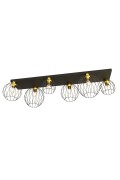 Lampa sufitowa NEST 6 BL GOLD