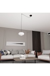 Lampa wisząca ORIGO 1 BL OPAL - Emibig