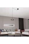 Lampa wisząca ORIGO 1 BL GRAFIT - Emibig