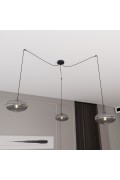 Lampa wisząca ORIGO 3 BL GRAFIT