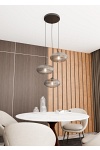 Lampa wisząca COCO 3 BL PREM GRAFIT - Emibig
