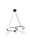 Lampa sufitowa LIBRA 5 BL OPAL - Emibig
