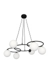 Lampa sufitowa LIBRA 6 BL OPAL - Emibig