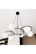 Lampa sufitowa LIBRA 6 BL OPAL