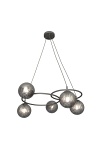 Lampa sufitowa LIBRA 5 BL GRAFIT - Emibig