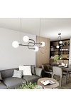 Lampa sufitowa ATRIA 4 BL OPAL - Emibig