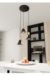 Lampa wisząca ROSA 3 PREM BL - Emibig