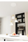 Lampa wisząca ROSA 3 PREM WH - Emibig
