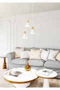 Lampa wisząca ROSA 3 PREM WH
