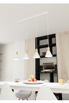 Lampa wisząca ROSA 4 WH - Emibig