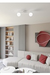 Lampa sufitowa OPUS 2 WH OPAL - Emibig