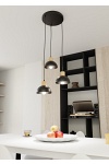 Lampa wisząca SECO 3 PREM BL - Emibig