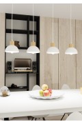 Lampa wisząca SECO 4 WH