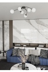 Lampa sufitowa VIBRA 6 BL OPAL - Emibig