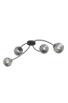 Lampa sufitowa VIBRA 4 BL GRAFIT - Emibig