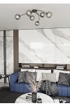 Lampa sufitowa VIBRA 6 BL GRAFIT - Emibig