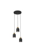 Lampa wisząca TARGET 3 PREM BL