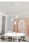 Lampa wisząca TARGET 3 PREM WH - Emibig