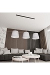 Lampa wisząca EPOCA 3 GREY - Emibig