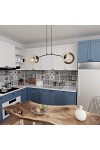 Lampa wisząca SKIVA 2 BL - Emibig