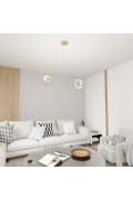 Lampa wisząca SKIVA 2 WH