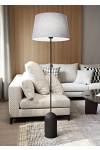 Lampa podłogowa PEARL LP GRAY - Emibig