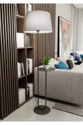Lampa podłogowa HOTEL LP GRAY