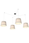 Lampa wisząca ASCOT 4 BEIGE