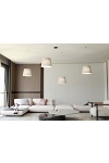Lampa wisząca ASCOT 4 BEIGE - Emibig