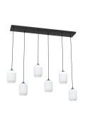 Lampa wisząca VERDI 6 BL OPAL